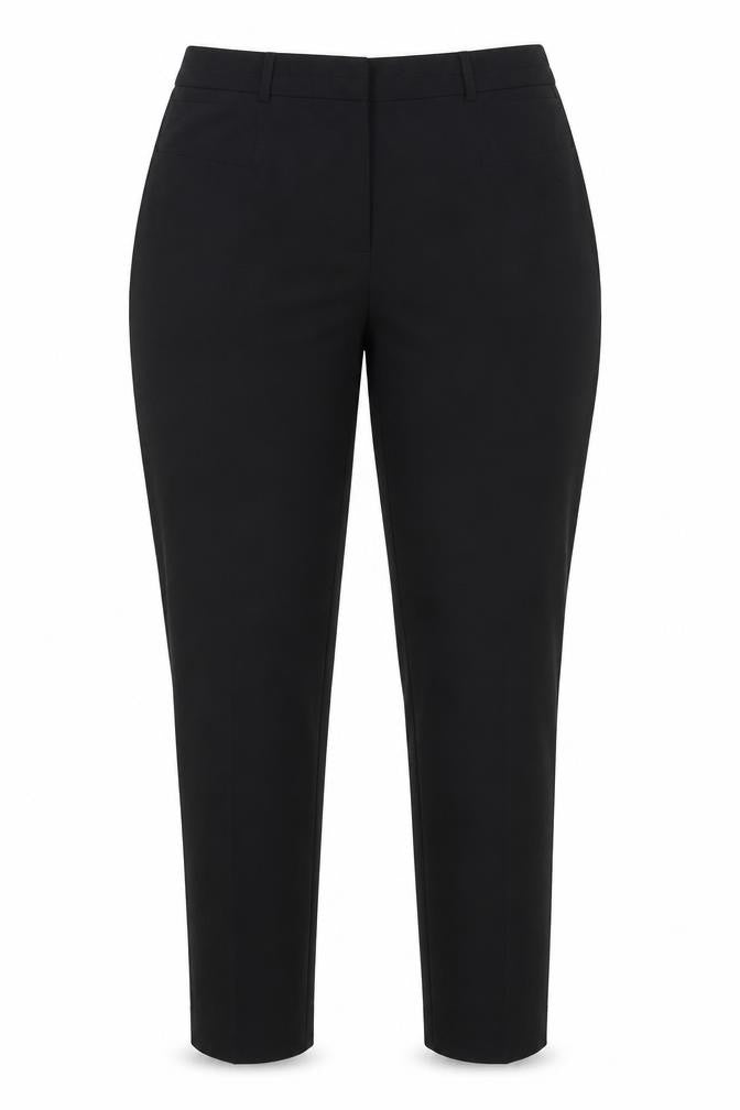 Front view of Atmosphere women’s black trousers, size UK 14, 29-inch leg