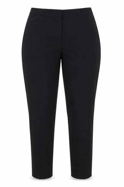 Front view of Atmosphere women’s black trousers, size UK 14, 29-inch leg