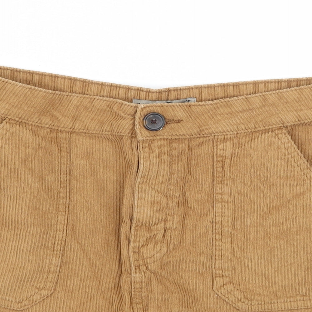 Womens UK Size 12 Denim & Co. A-Line Corduroy Skirt
