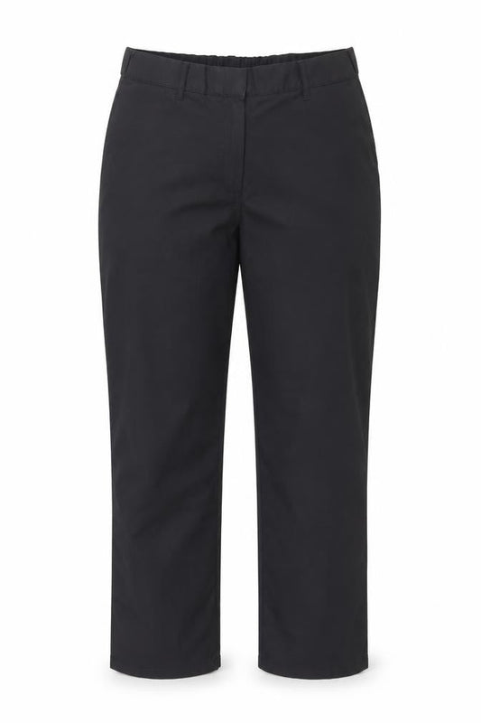Womens UK Size 14 Preworn Regular Fit  Black Trousers