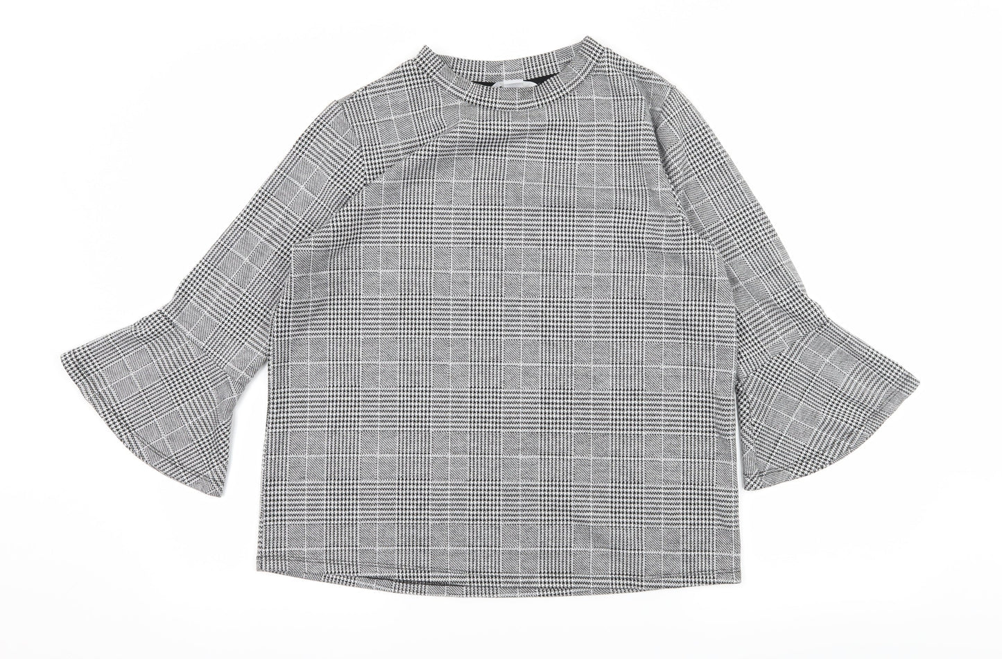 Womens UK Size M H&M Grey Pullover Sweatshirt
