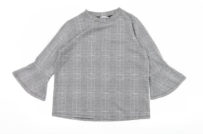 Womens UK Size M H&M Grey Pullover Sweatshirt