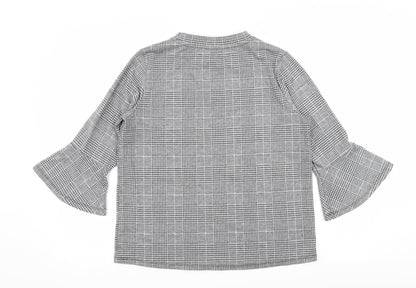 Womens UK Size M H&M Grey Pullover Sweatshirt