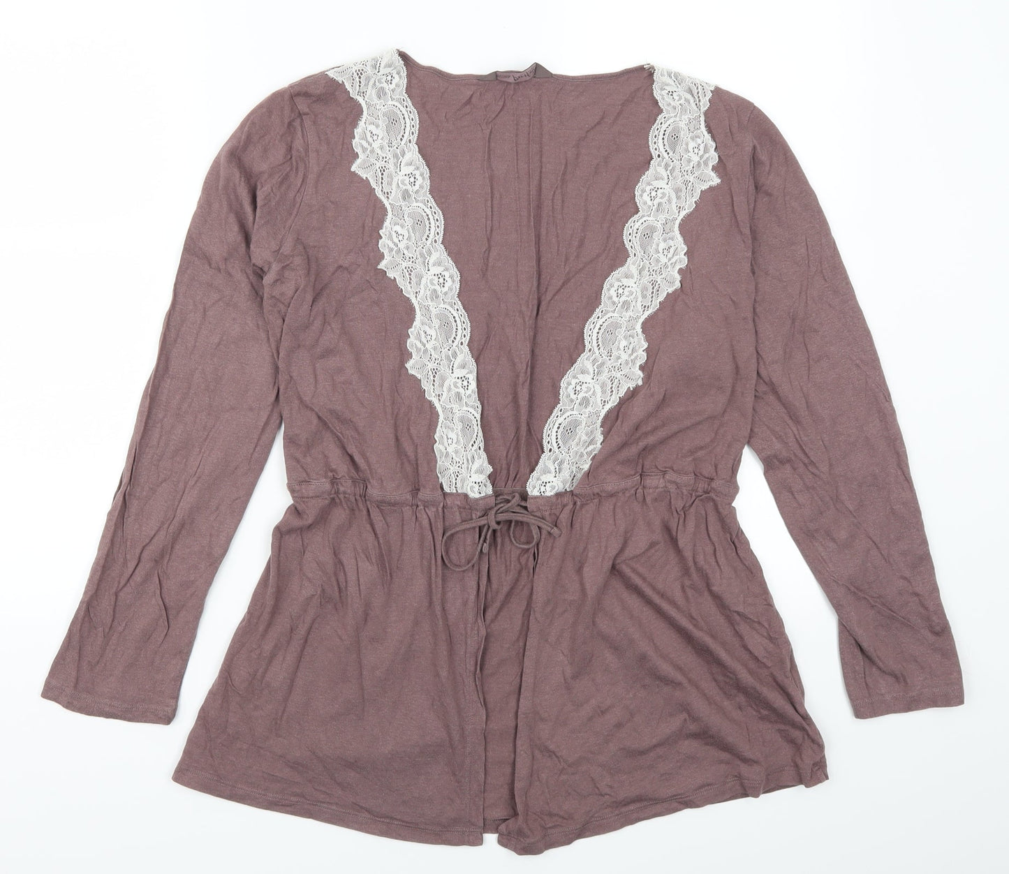 Marks and Spencer Womens Purple   Cardigan Jumper Size 14