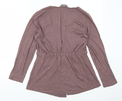 Marks and Spencer Womens Purple   Cardigan Jumper Size 14