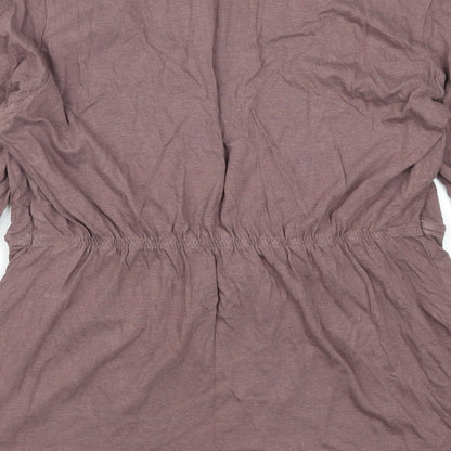 Marks and Spencer Womens Purple   Cardigan Jumper Size 14