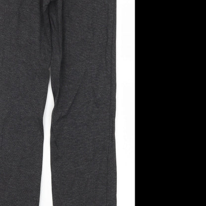 Womens UK Size 10 Marks and Spencer Regular Fit  Grey Trousers