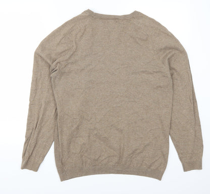 NEXT Mens Brown   Pullover Jumper Size M
