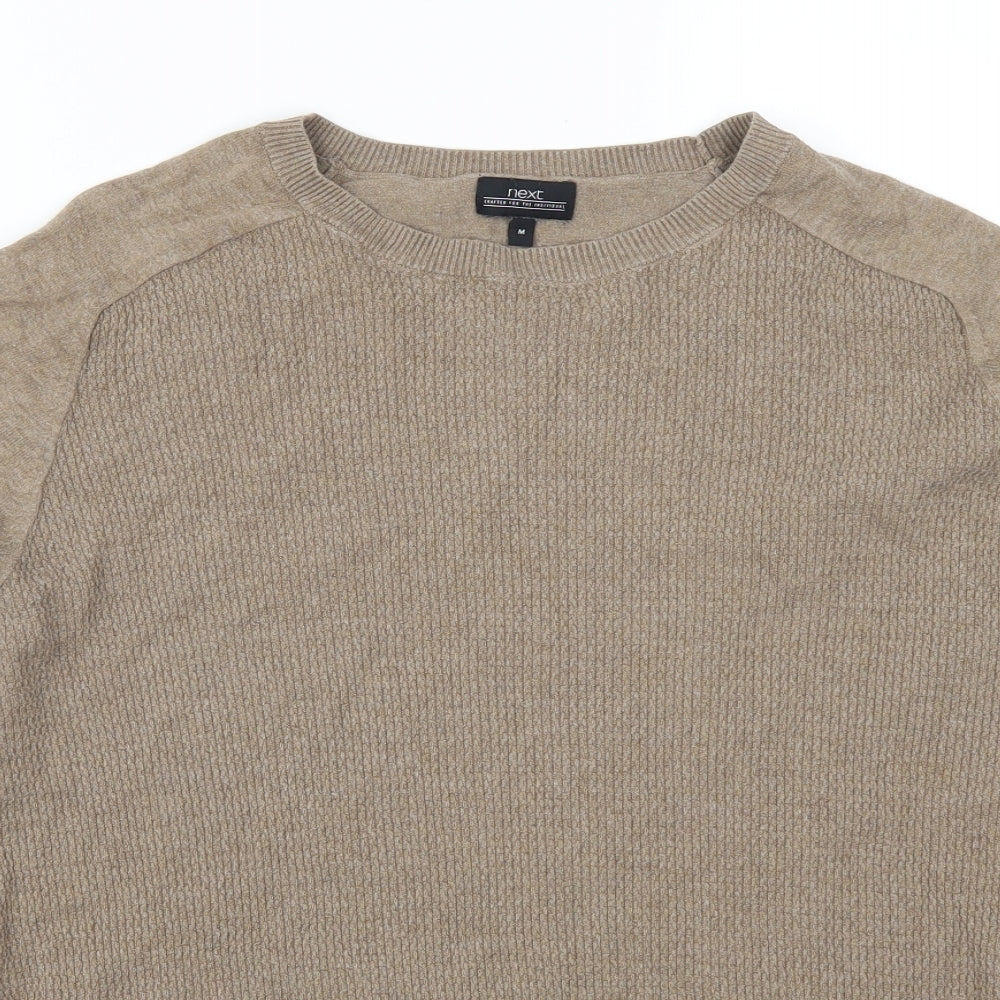 NEXT Mens Brown   Pullover Jumper Size M
