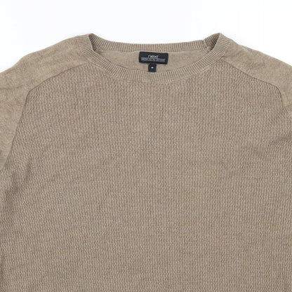 NEXT Mens Brown   Pullover Jumper Size M