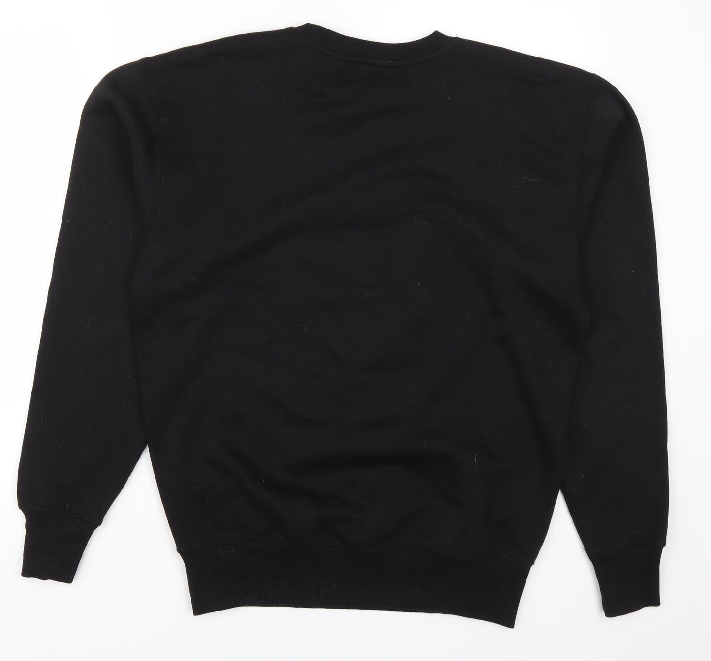 Malaika Mens Black   Pullover Sweatshirt Size M  - Santa Time For A Beer