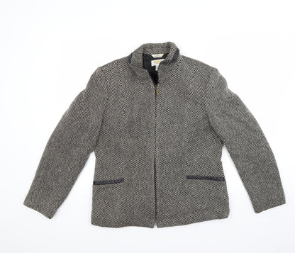 Womens UK Size 12 Talbots Grey Jacket