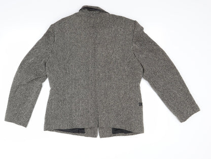 Womens UK Size 12 Talbots Grey Jacket
