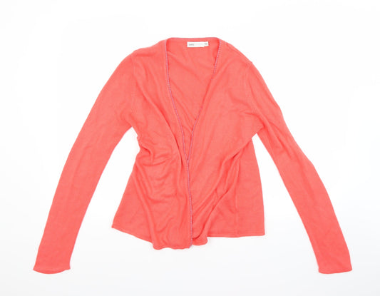 Debbie Morgan Womens Orange   Cardigan Jumper Size M