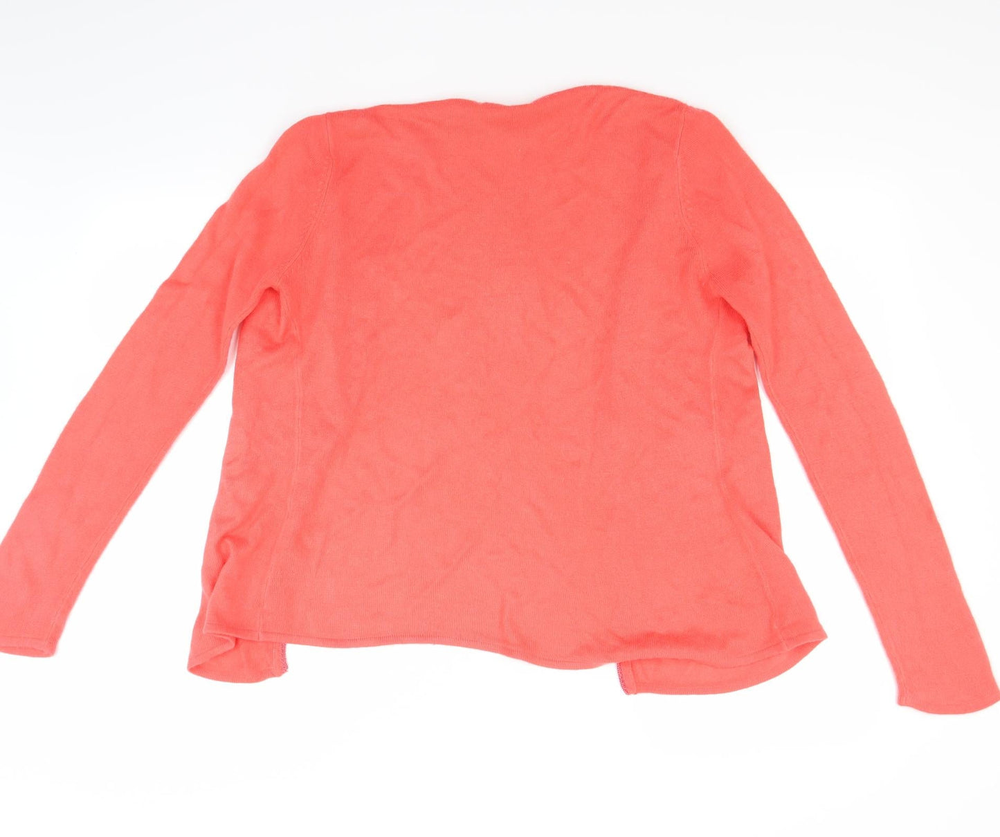 Debbie Morgan Womens Orange   Cardigan Jumper Size M