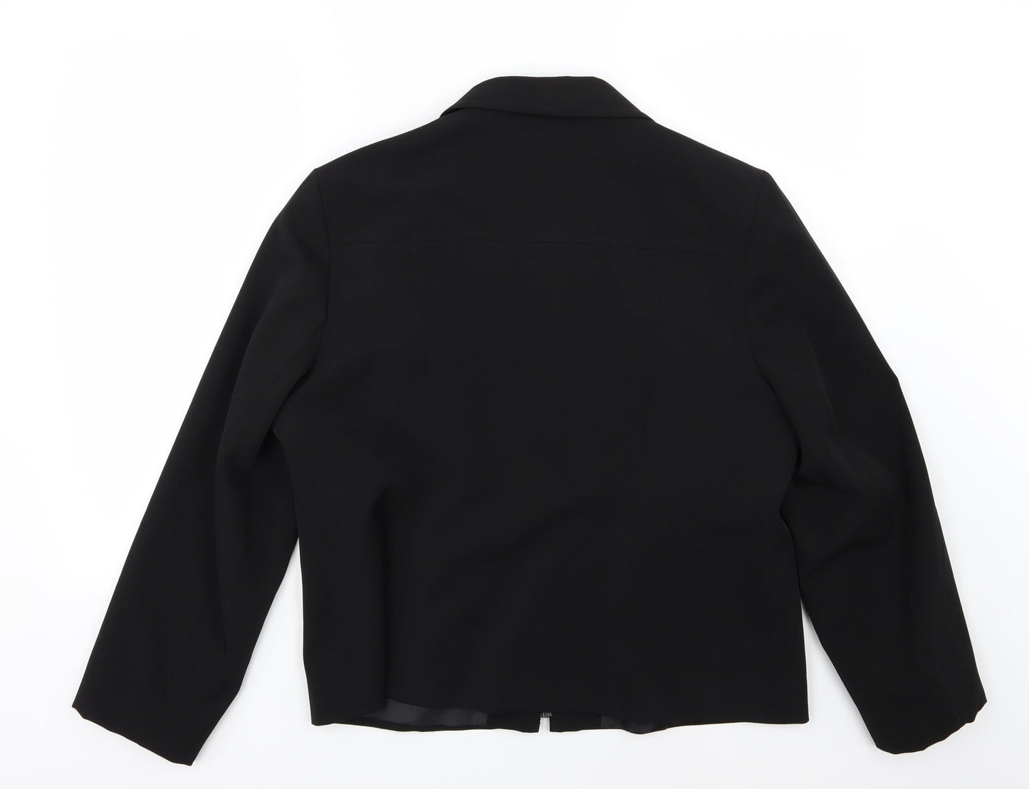 Womens UK Size 18 AMARANTO Black Jacket