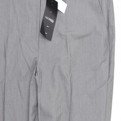 Capsule Womens Grey  Rayon Trousers  Size 20 L25 in - Short Leg