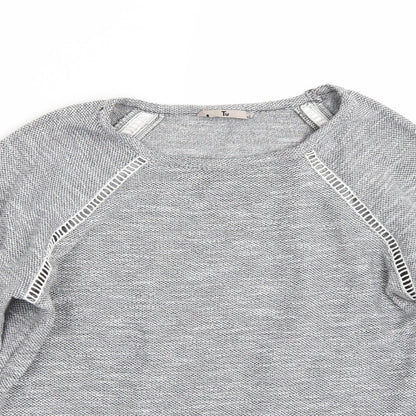 TU Womens Grey   Basic T-Shirt Size 10