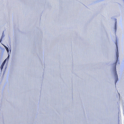 Riverisland Mens Blue    Button-Up Size M