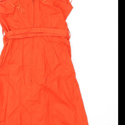 Select Womens Red   Fit & Flare  Size 8