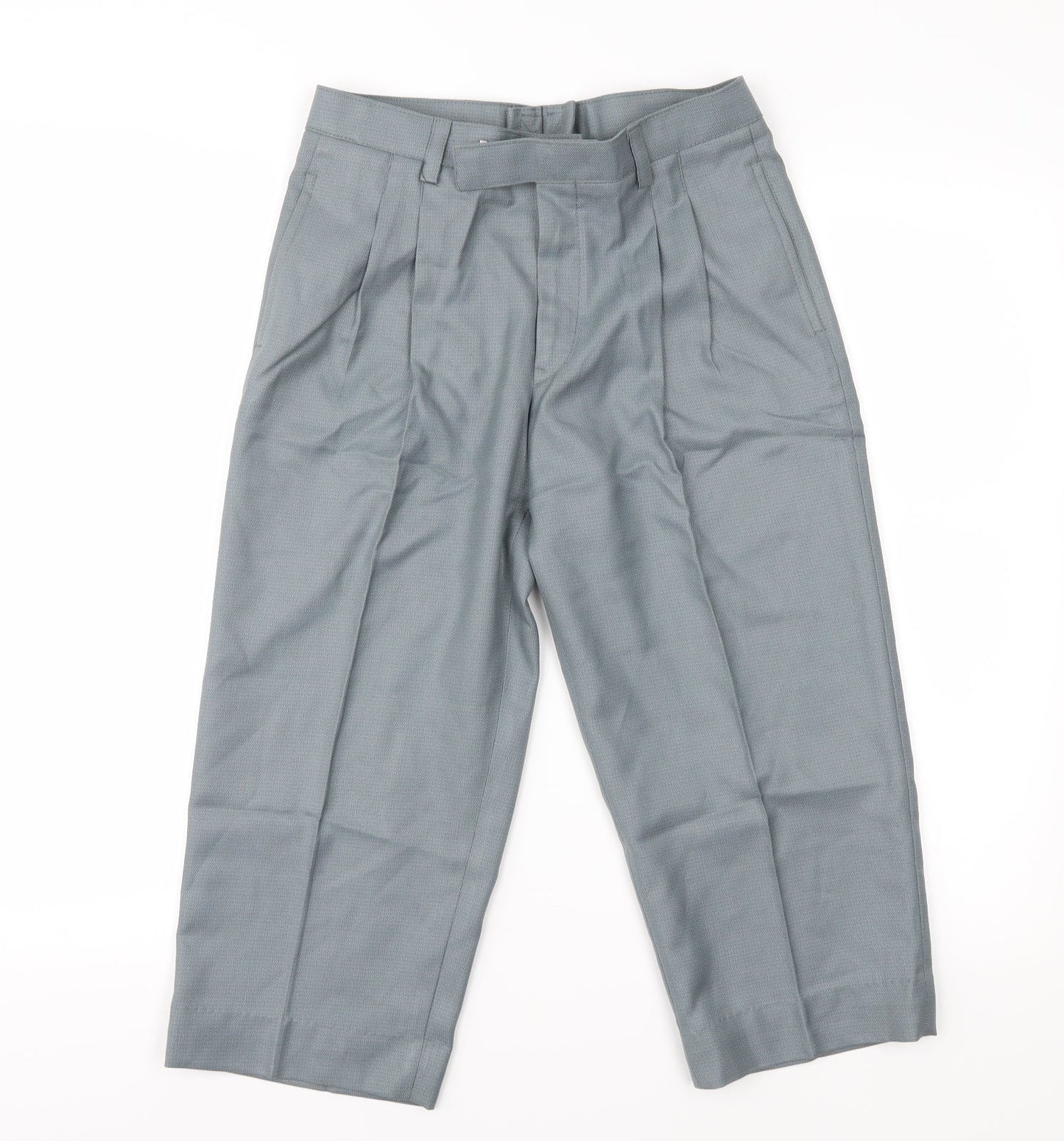 Preworn Mens Grey   Cropped Trousers Size 28 in L20 in