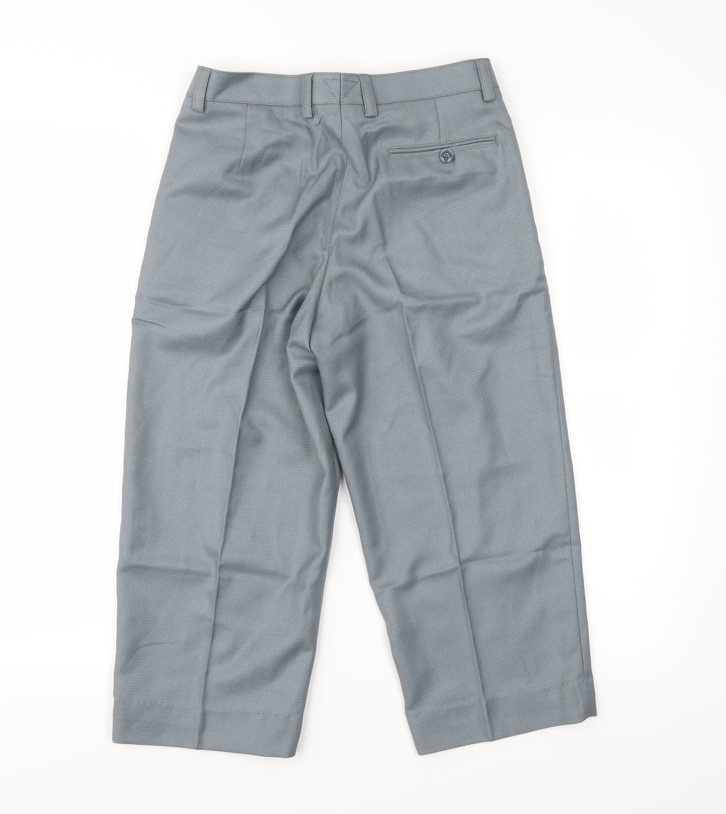 Preworn Mens Grey   Cropped Trousers Size 28 in L20 in