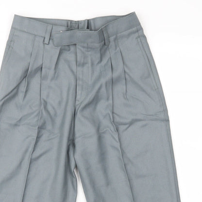Preworn Mens Grey   Cropped Trousers Size 28 in L20 in