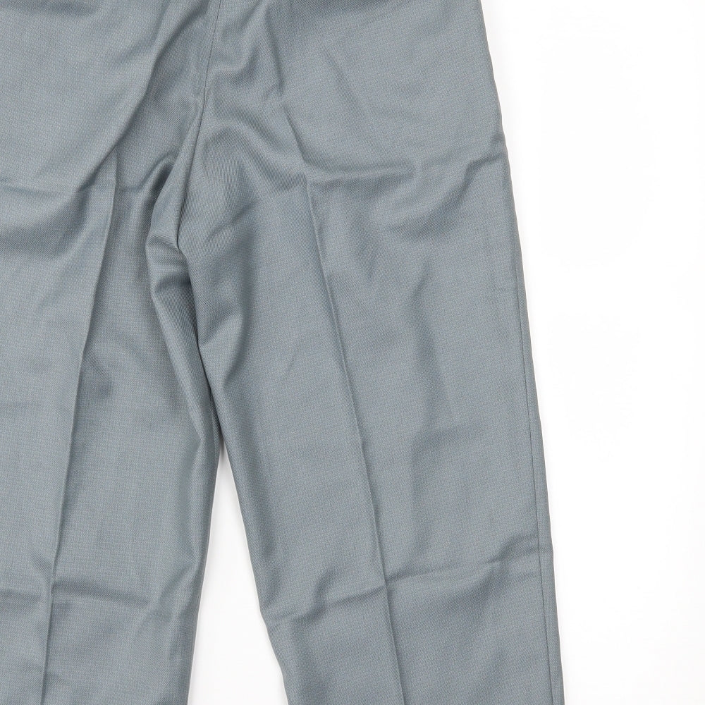 Preworn Mens Grey   Cropped Trousers Size 28 in L20 in