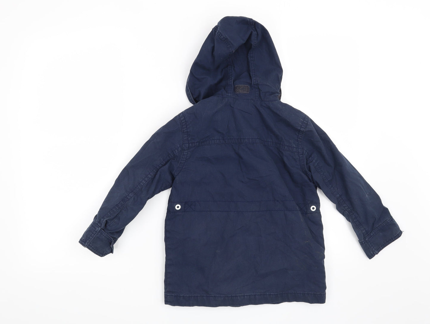 Gap Boys Blue   Overcoat Coat Size 4-5 Years