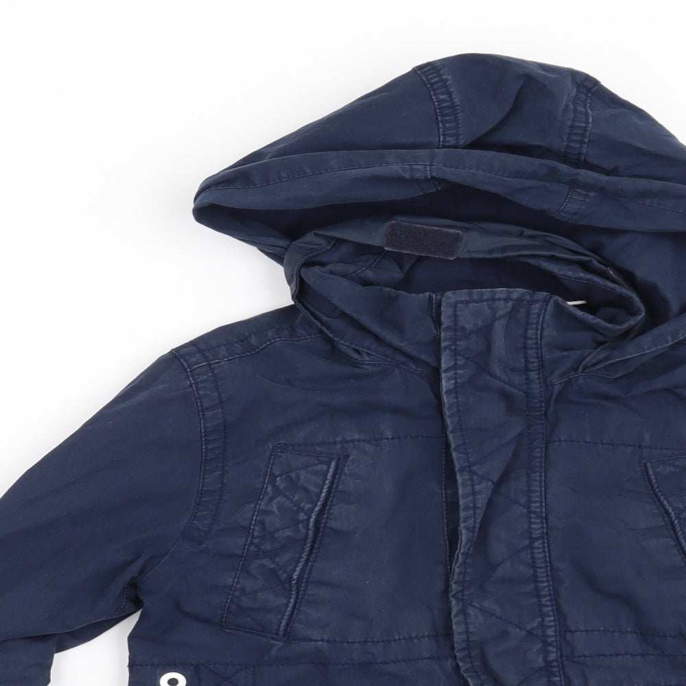 Gap Boys Blue   Overcoat Coat Size 4-5 Years
