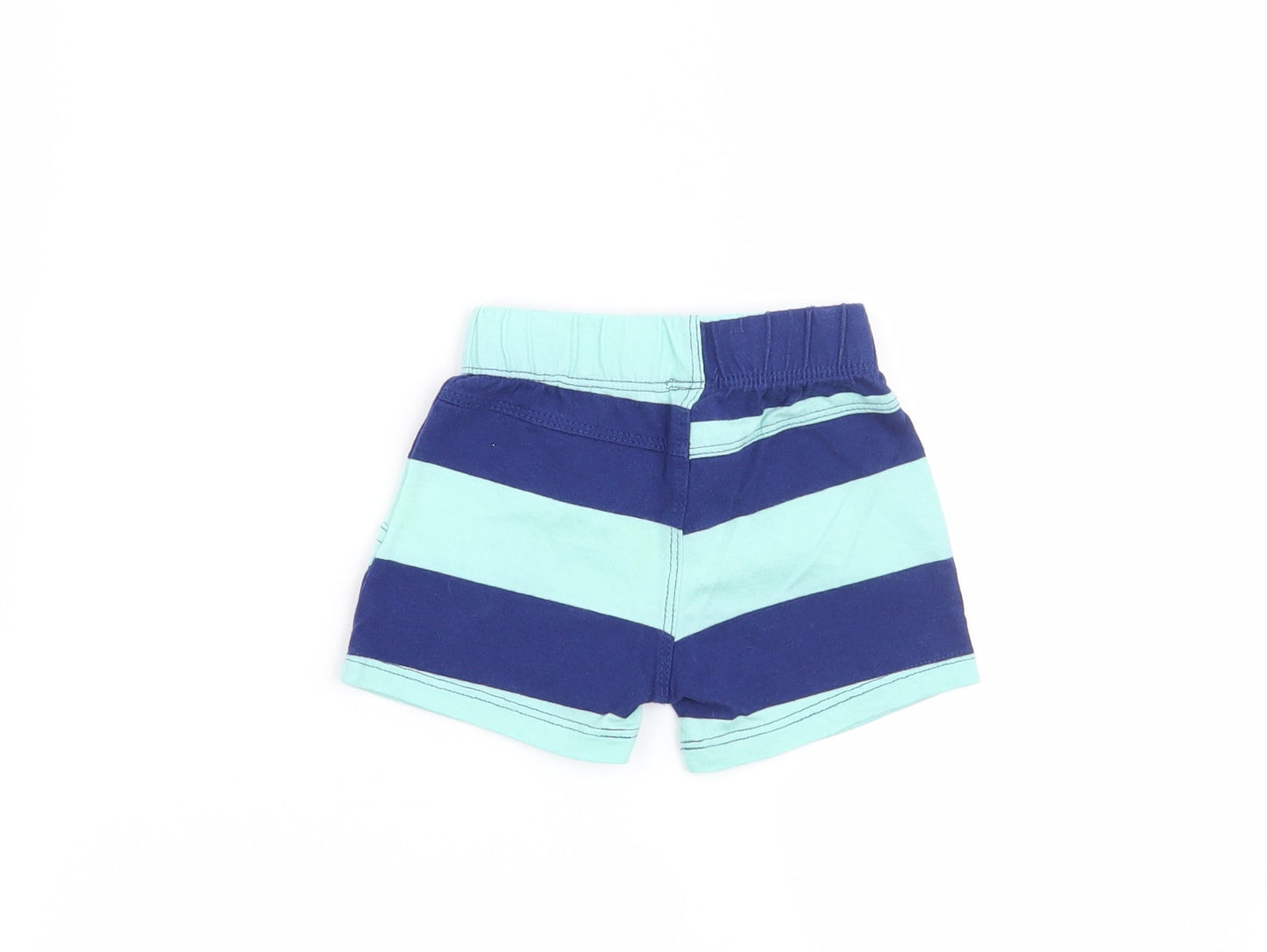 tuc tuc Boys Blue Striped  Sweatpants Trousers Size 6-9 Months