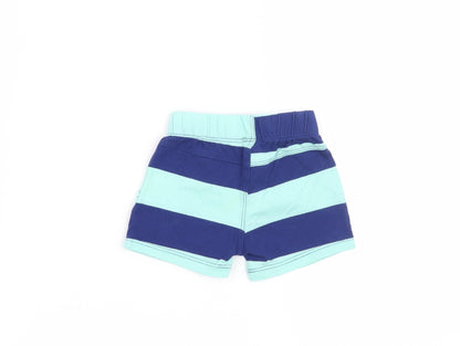 tuc tuc Boys Blue Striped  Sweatpants Trousers Size 6-9 Months