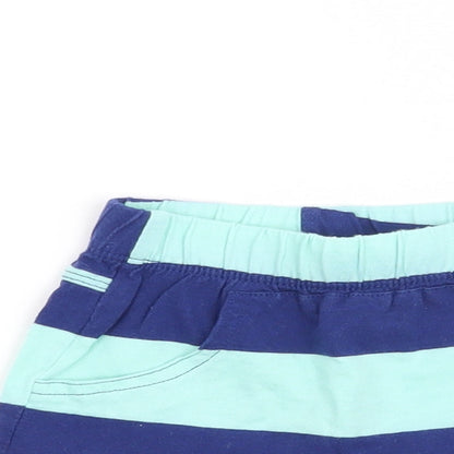tuc tuc Boys Blue Striped  Sweatpants Trousers Size 6-9 Months