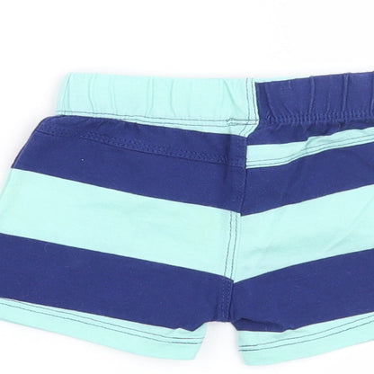 tuc tuc Boys Blue Striped  Sweatpants Trousers Size 6-9 Months