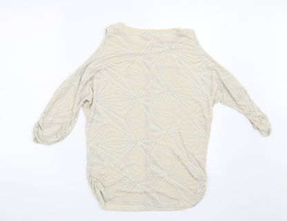 Quiz Womens Beige   Basic Blouse Size 12