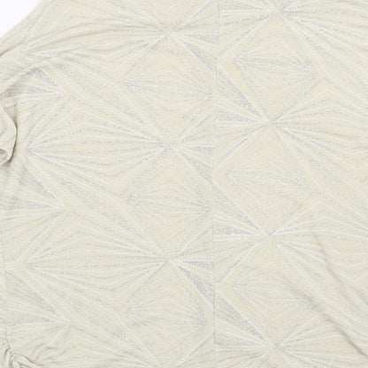 Quiz Womens Beige   Basic Blouse Size 12
