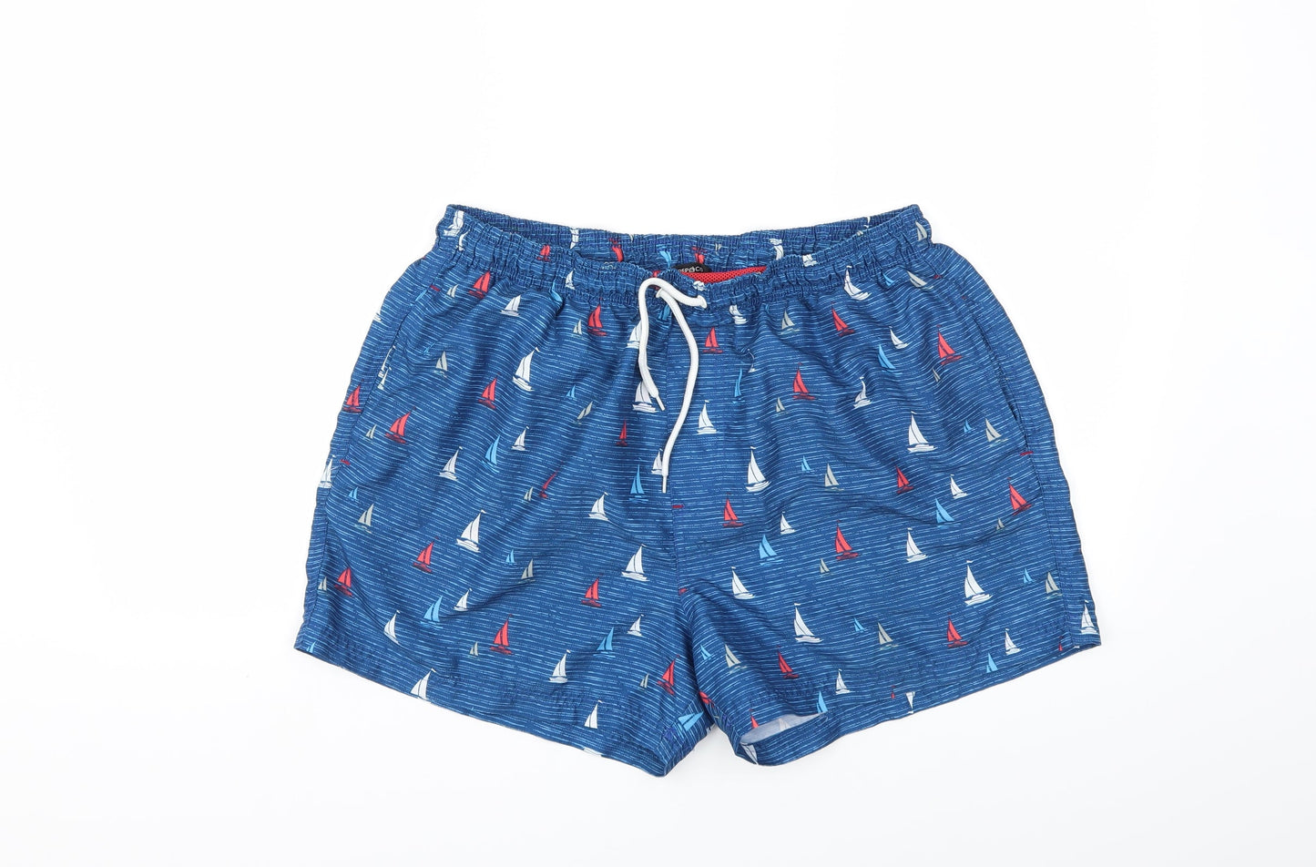 PEP&CO Mens Blue   Bermuda Shorts Size L