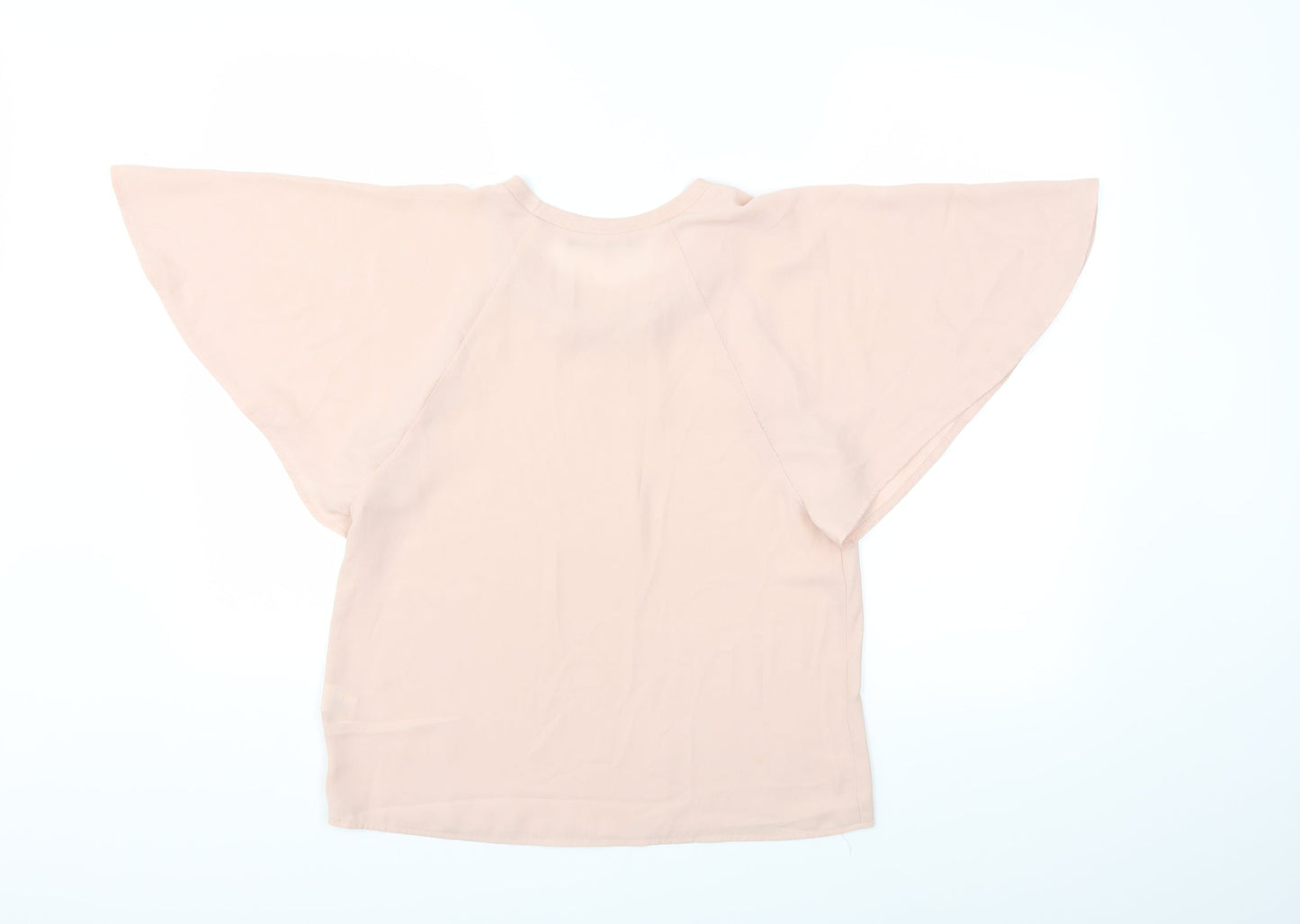 Womens UK Size 10 Atmosphere Pink Basic Blouse
