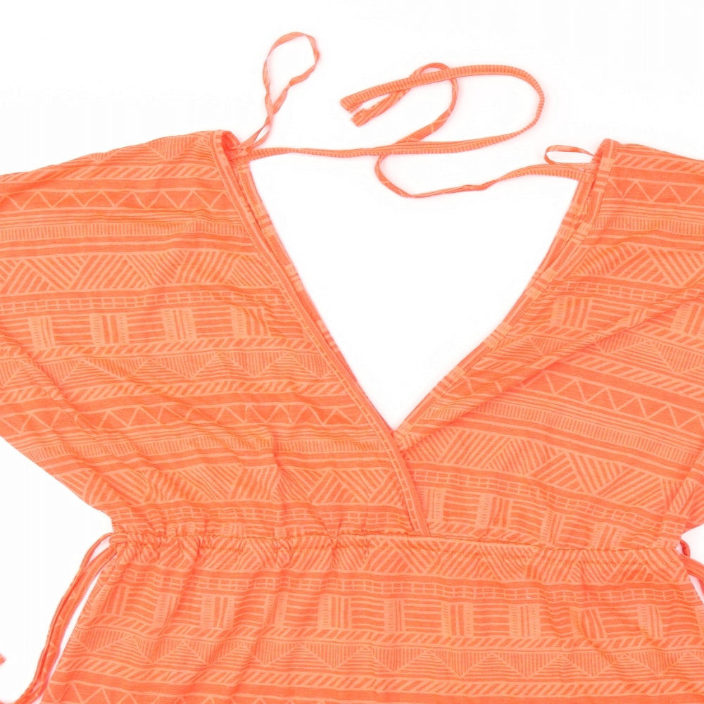 Primark Womens Orange   Kimono T-Shirt Size S