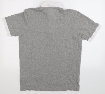 Bad Rhino Mens Grey    Polo Size M