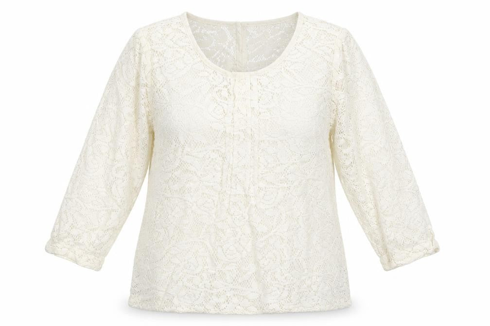 Front view of George women’s white knit jumper, size UK 12