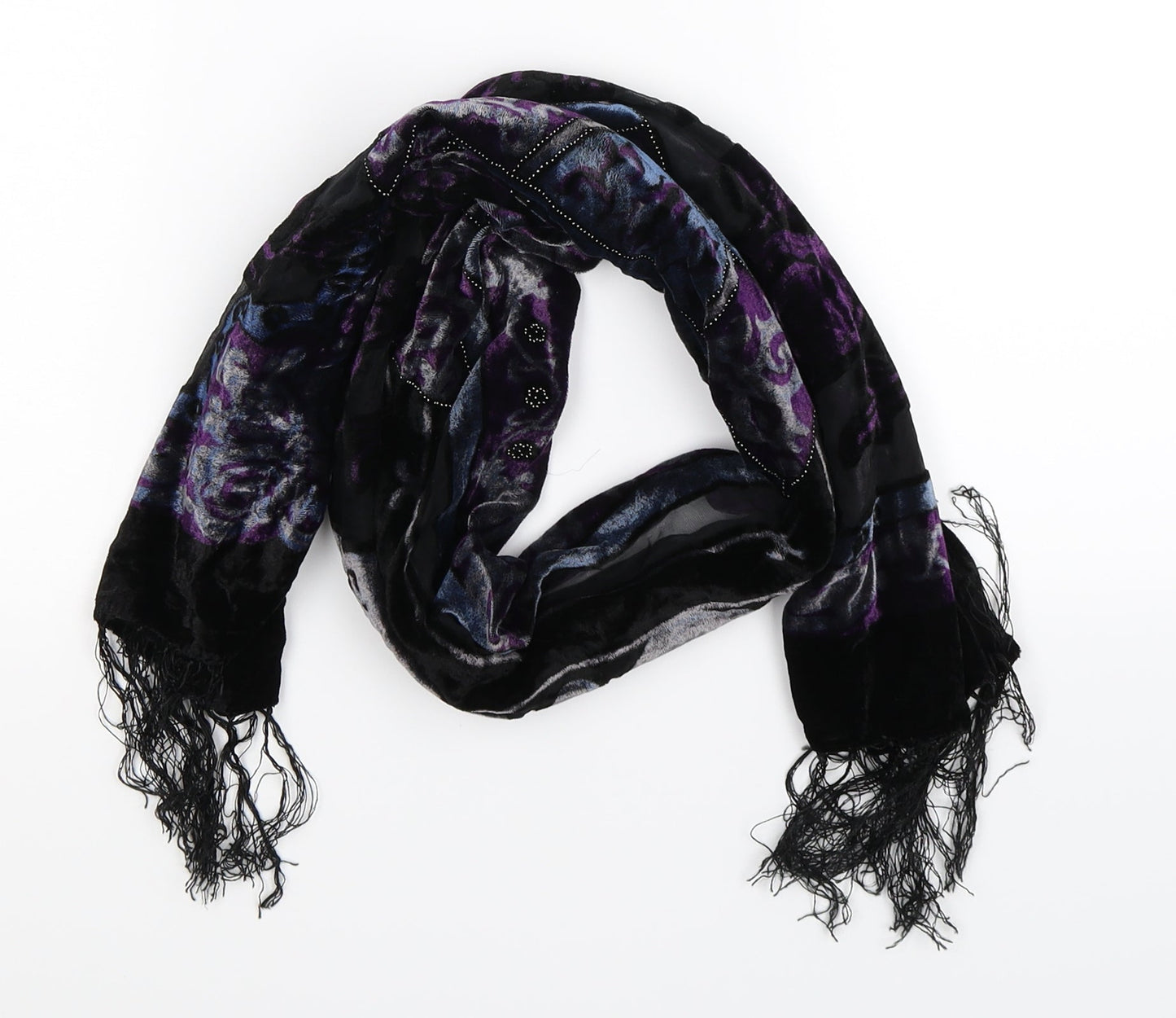 Preworn Womens Multicoloured Floral   Scarf