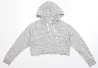 Divided Womens Grey   Pullover Hoodie Size S