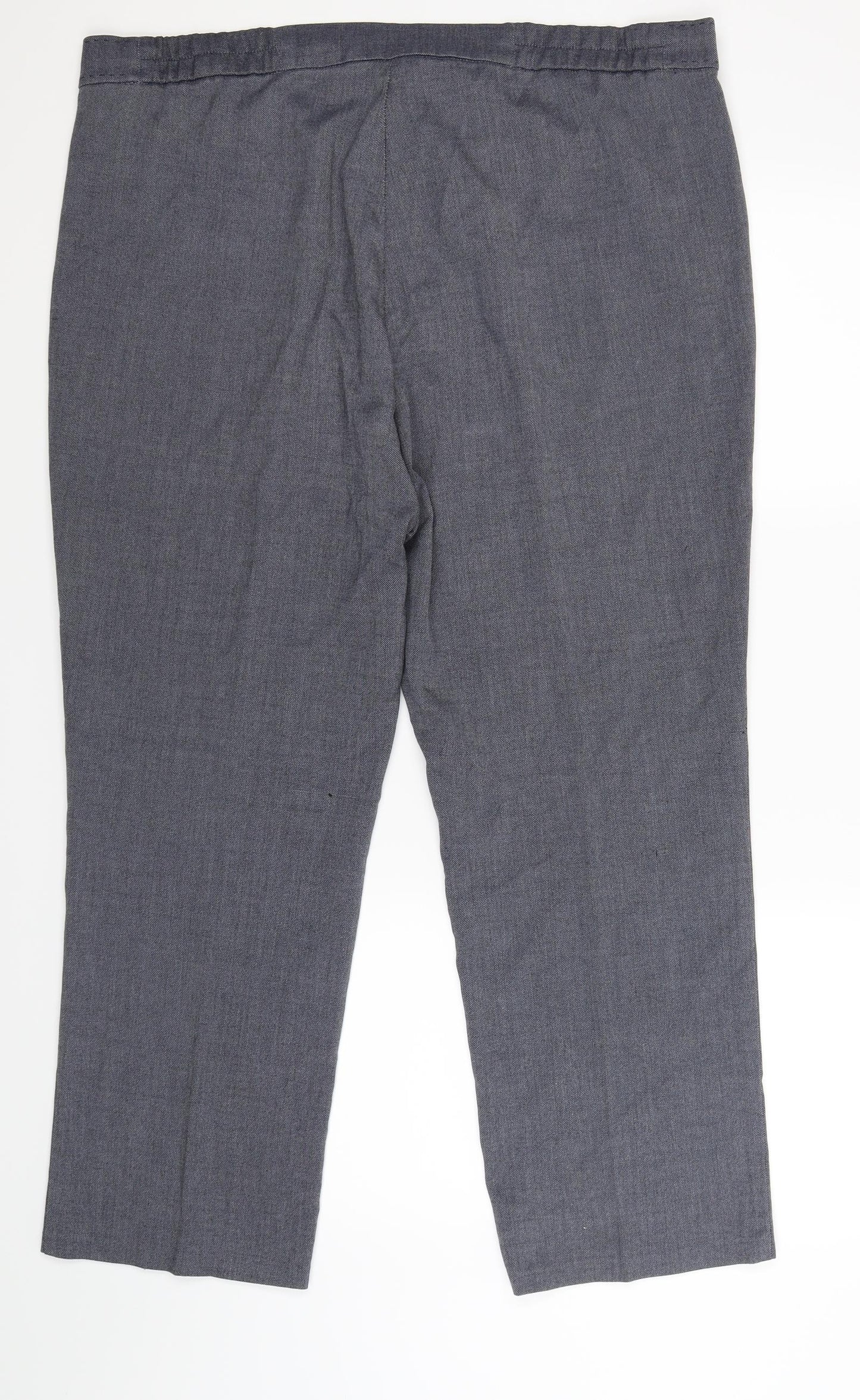 Womens UK Size 18 Marks and Spencer Regular Fit  Grey Trousers
