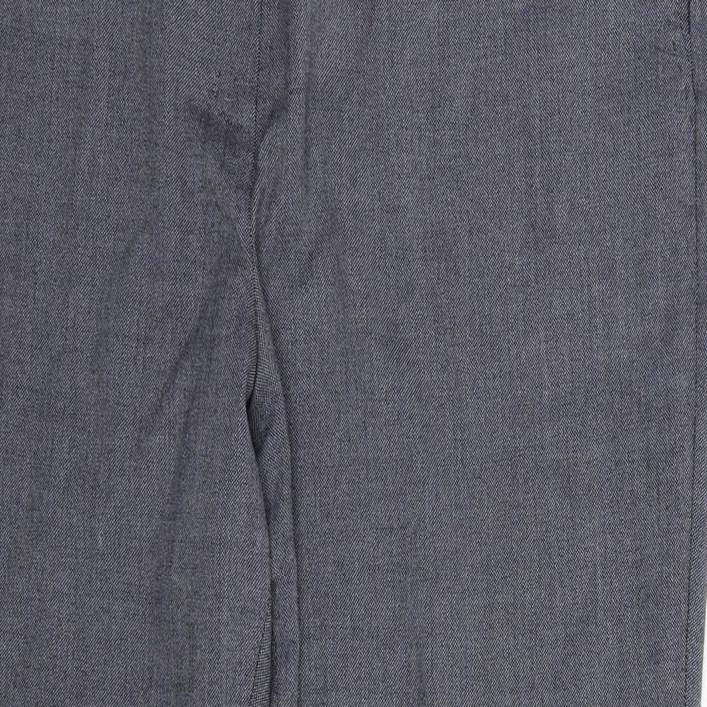 Womens UK Size 18 Marks and Spencer Regular Fit  Grey Trousers