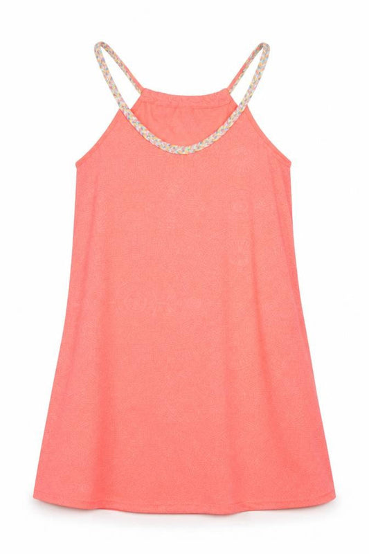 Womens UK Size XS Papaya Pink Basic Tank