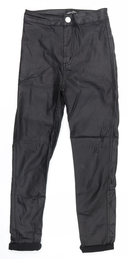 denim co Womens Black   Skinny Jeans Size 10 L23 in - leather pants