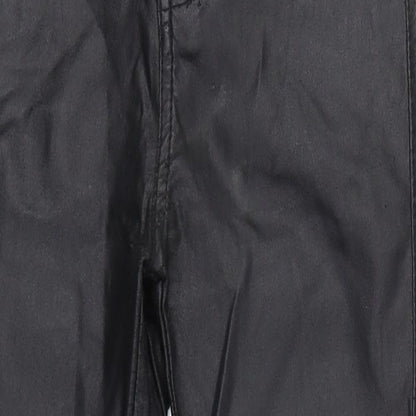 denim co Womens Black   Skinny Jeans Size 10 L23 in - leather pants