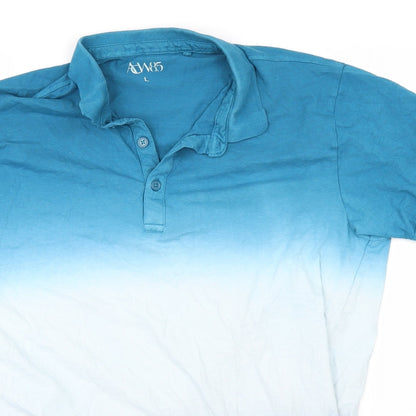 ACW85 Mens Blue    Polo Size L