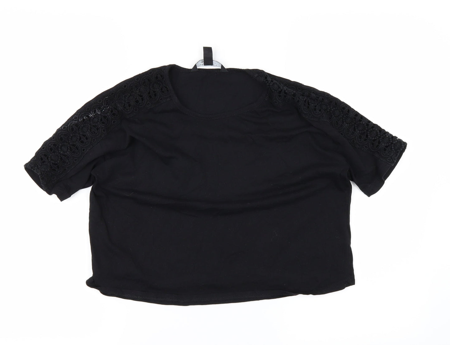 New Look Girls Black   Basic T-Shirt Size 12-13 Years